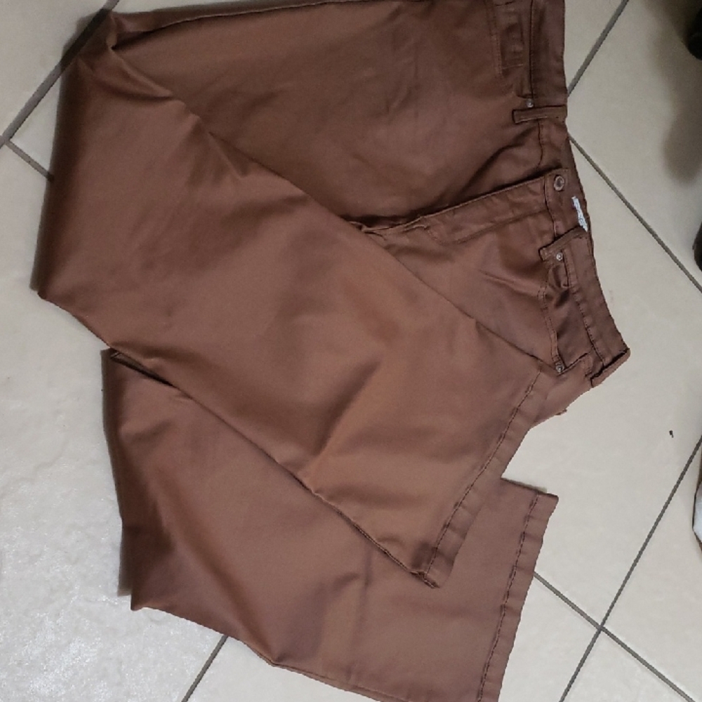 Sofia by Sofia Vergara Brown Boot Cut Pants